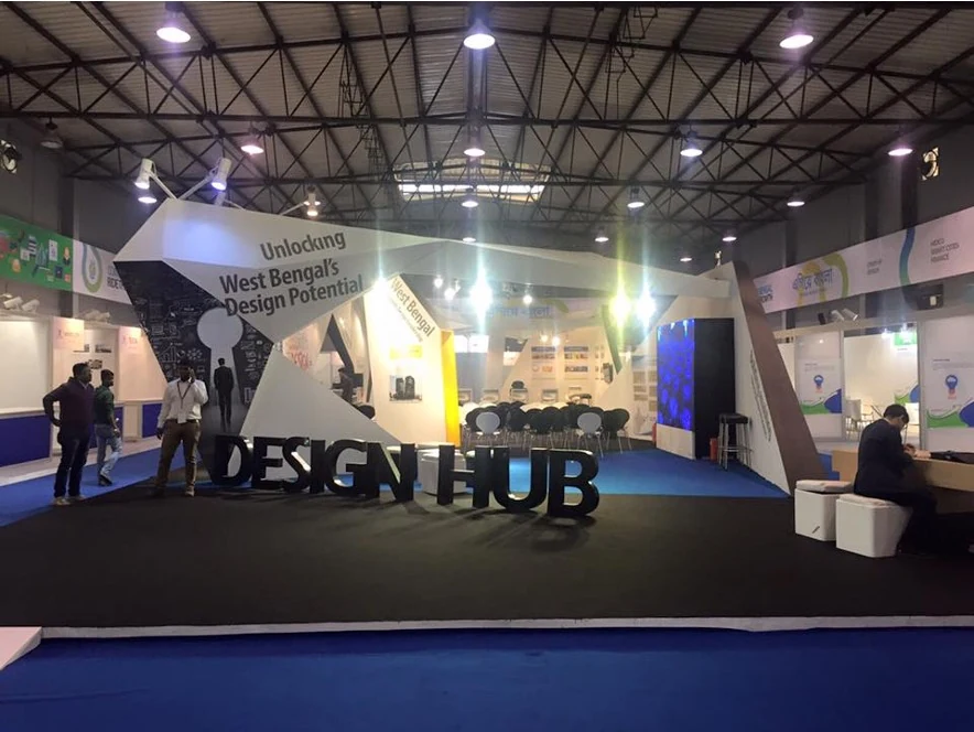 Design Hub pavilion at the Bengal Global Business Summit 2016