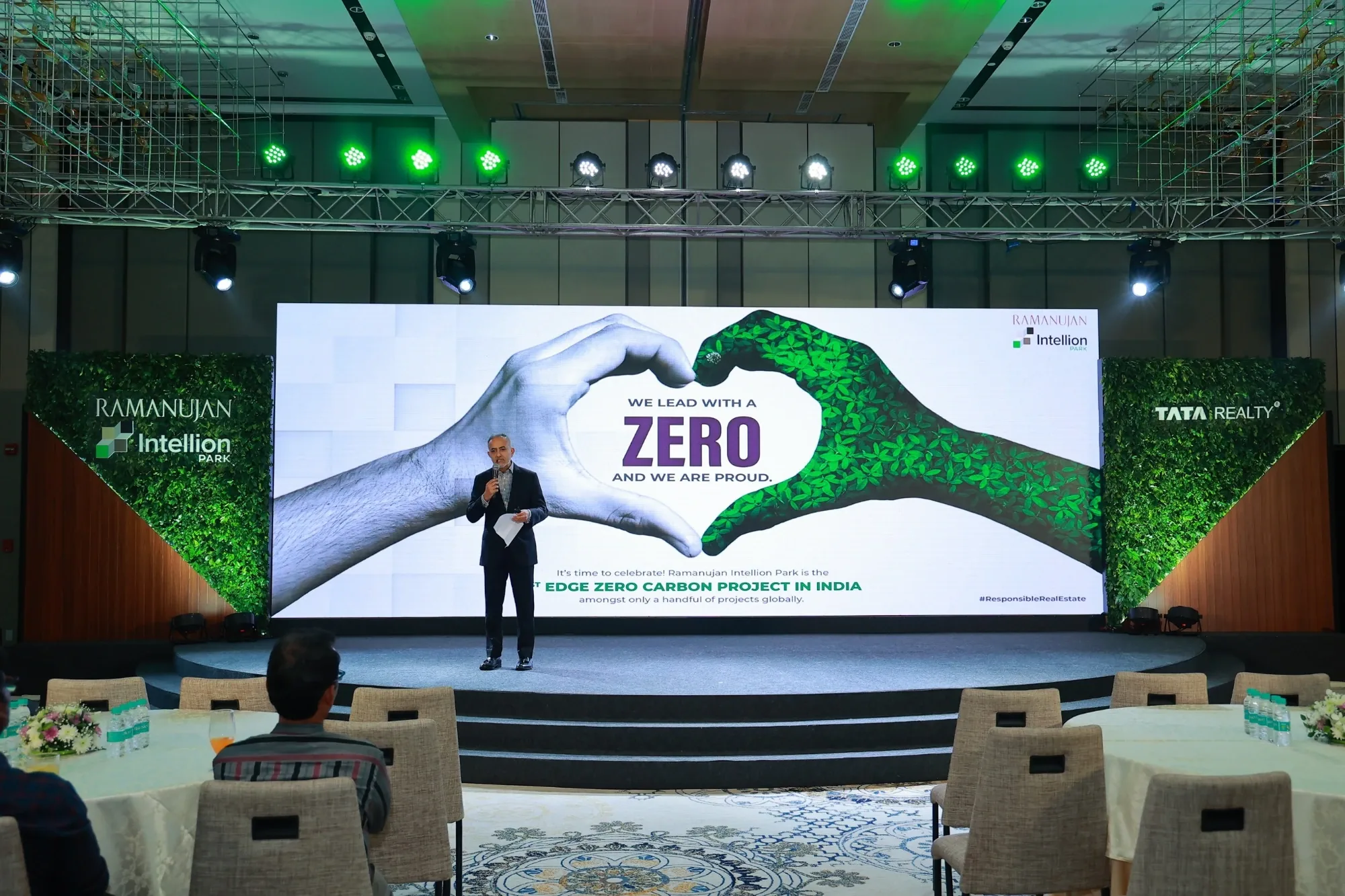 Keynote celebrating Ramanujan Intellion Park as India's first EDGE Zero Carbon project