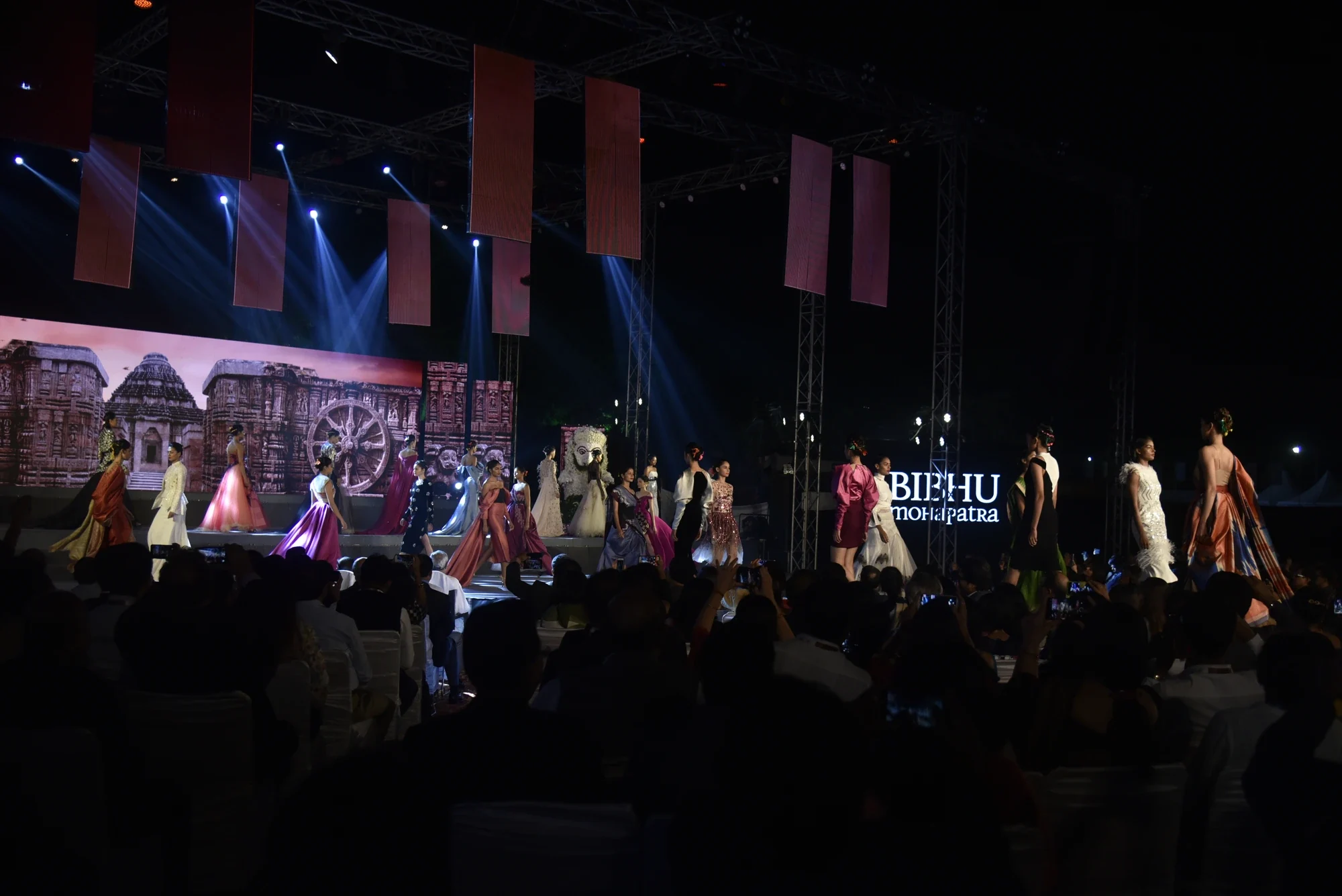 Bibhu Mohapatra fashion showcase at the Make in Odisha Conclave evening