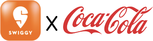 Swiggy × Coca-Cola logo